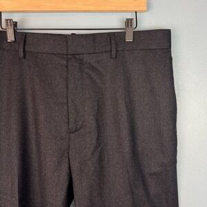 Banana Republic Tapered Fit Mens 36x28 Gray Vitale Barberis Wool Pants Trousers